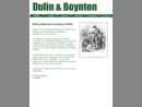 DULIN & BOYNTON LICENSED SURVEYORS INC's Website