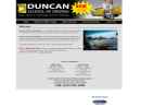 Duncan School Of Driving Inc's Website