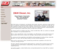 D & W Diesel & Electric's Website