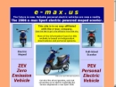 E-MAX, INC.'s Website