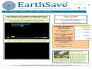 Earth Save Intl's Website