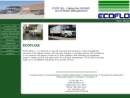 Ecoflo Inc's Website