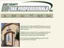 East County Tax Professionals Inc's Website