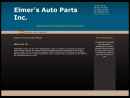 Elmer''s Auto Parts's Website