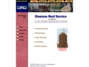 Emmons Roof Service's Website