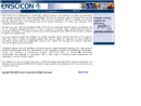 ENSCICON CORP's Website