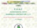 ENVIRONMENTAL SAFETY AWARENESS & CONSTN, LLC's Website