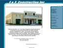 E & S Construction Inc's Website