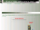 Tremont Eye Care Specifics's Website