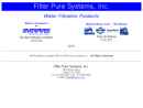 FILTER PURE SYSTEMS INC's Website