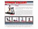 Fitness Gallery's Website