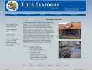 Fitts Seafood's Website