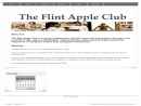 the flint apple club's Website
