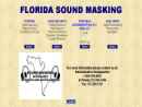 FLORIDA SOUND MASKING INC's Website