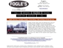 Fogle's Refuse & Septic Service Inc's Website