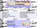 FILTER PRODUCTS COMPANY's Website
