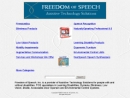 Freedom Of Speech Inc's Website