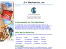 G-1 MECHANICAL, INC's Website