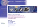 GATEWAY COMMUNICATIONS INC's Website