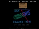 Gibson's Steakhouse & Bar's Website