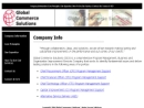 GLOBAL COMMERCE SOLUTIONS, INC's Website