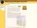Global Financial Mortgage Corp's Website