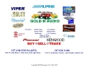 Gold N Audio's Website