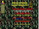 Gold Nugget Army Surplus's Website