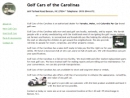 Golf Cars of the Carolinas's Website