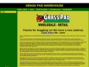 Grass Pad Warehouse's Website