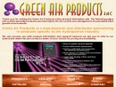 Green Air Products's Website