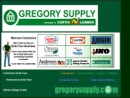 Gregory Supply Building Ctr's Website