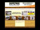 Handyman Unlimited's Website