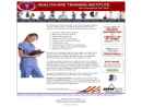 Healthcare Training Institute's Website