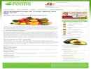 Healthiest Foods's Website