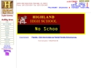 Highland High School's Website