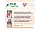 Home Care-Giver Services's Website