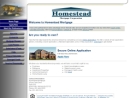Homestead Mortgage Corporation's Website