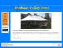 Hudson Valley Tent Rental Co's Website