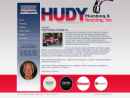 HUDY PLUMBING & HEATING, INC's Website