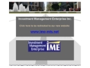 INVESTMENT MANAGEMENT ENTERPRISE's Website
