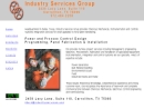 Industry Services Group's Website