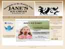Jane's Homemade Ice Cream's Website