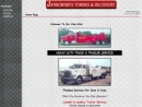 Jankowski's Towing & Recovery's Website