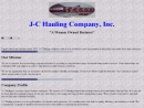 J-C HAULING COMPANY's Website