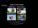Jasper County Hospital's Website