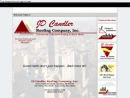 JD Candler Roofing Company's Website