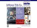 Jefferson Title Co's Website