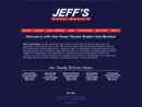 Jeff's Auto Repair's Website