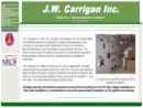 J W Carrigan Inc's Website